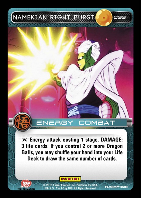 Namekian Right Burst